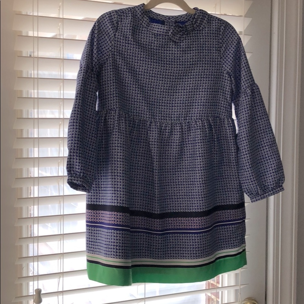 Janie and Jack Green and Blue Tunic